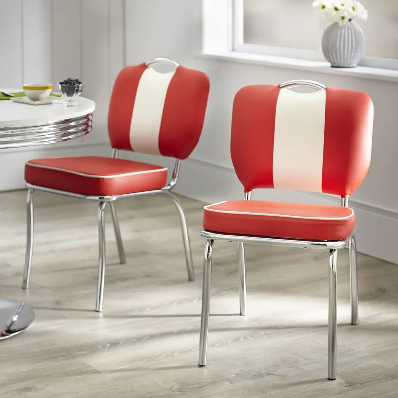 Raleigh Retro Dining Chairs, Multiple Colors