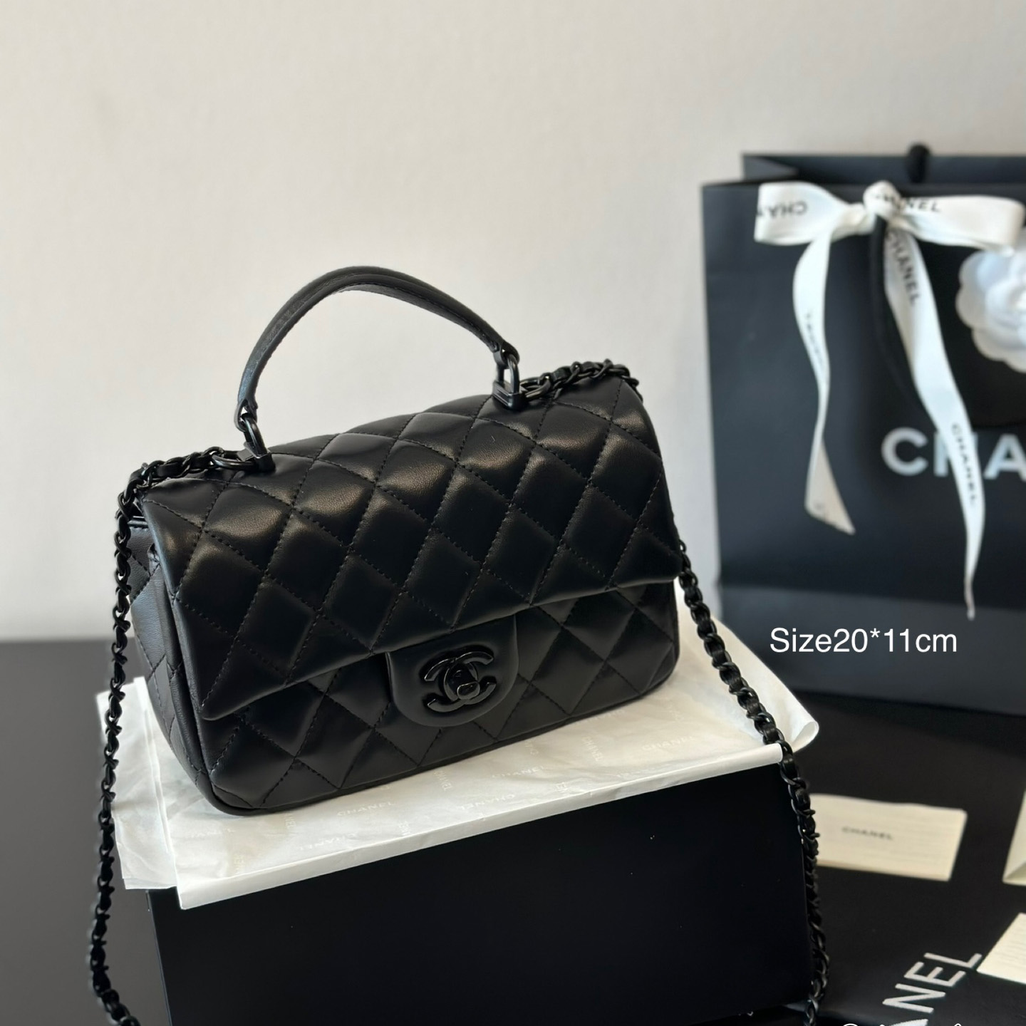 Chanel Classic CF handle Bag - cnluxepick
