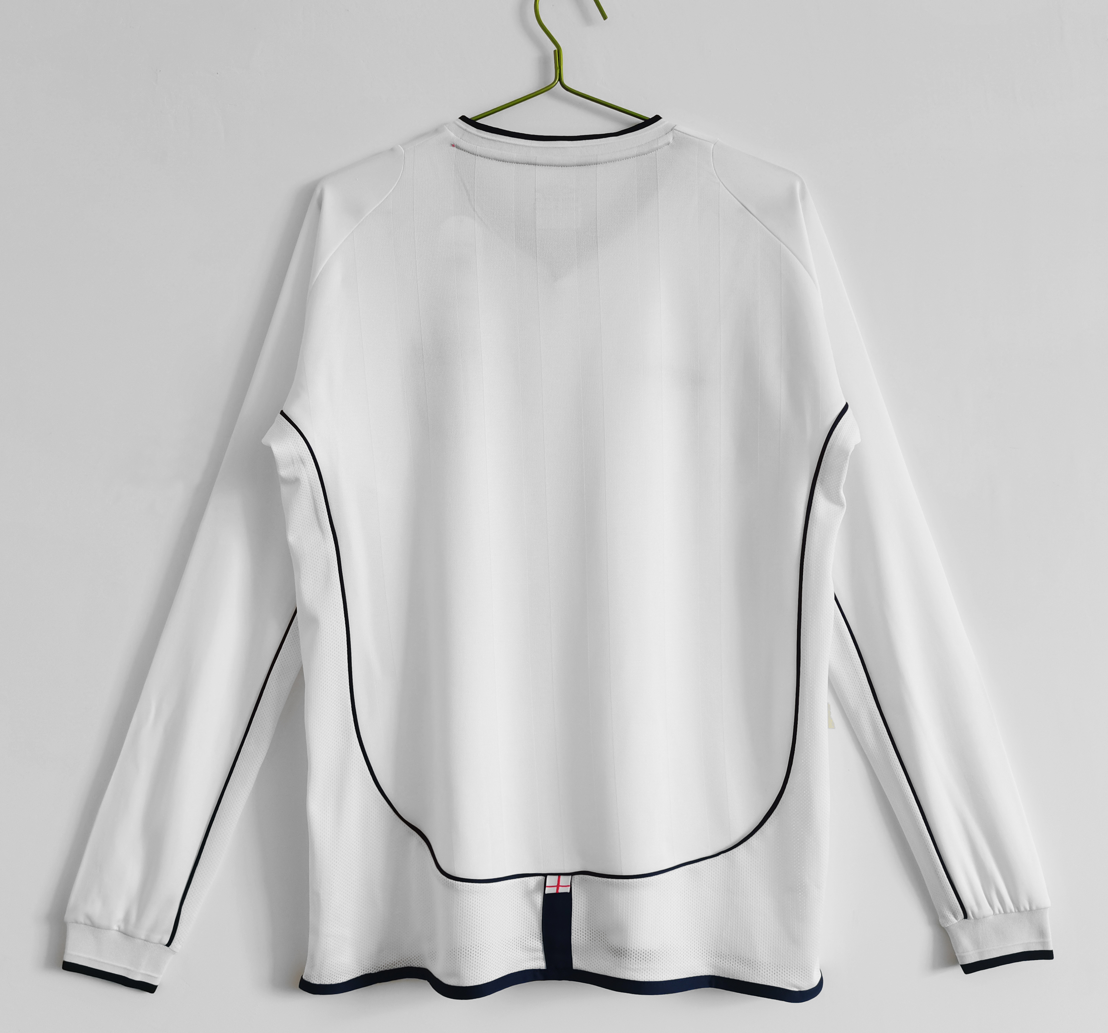 England Retro Home Long Sleeve Jersey 2002