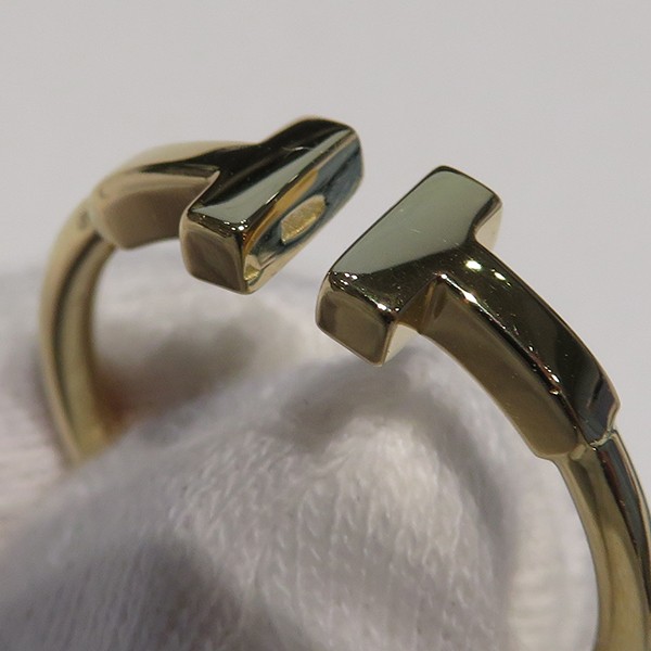 Tiffany & Co. Tiffany T Wire Ring 18K Yellow Gold