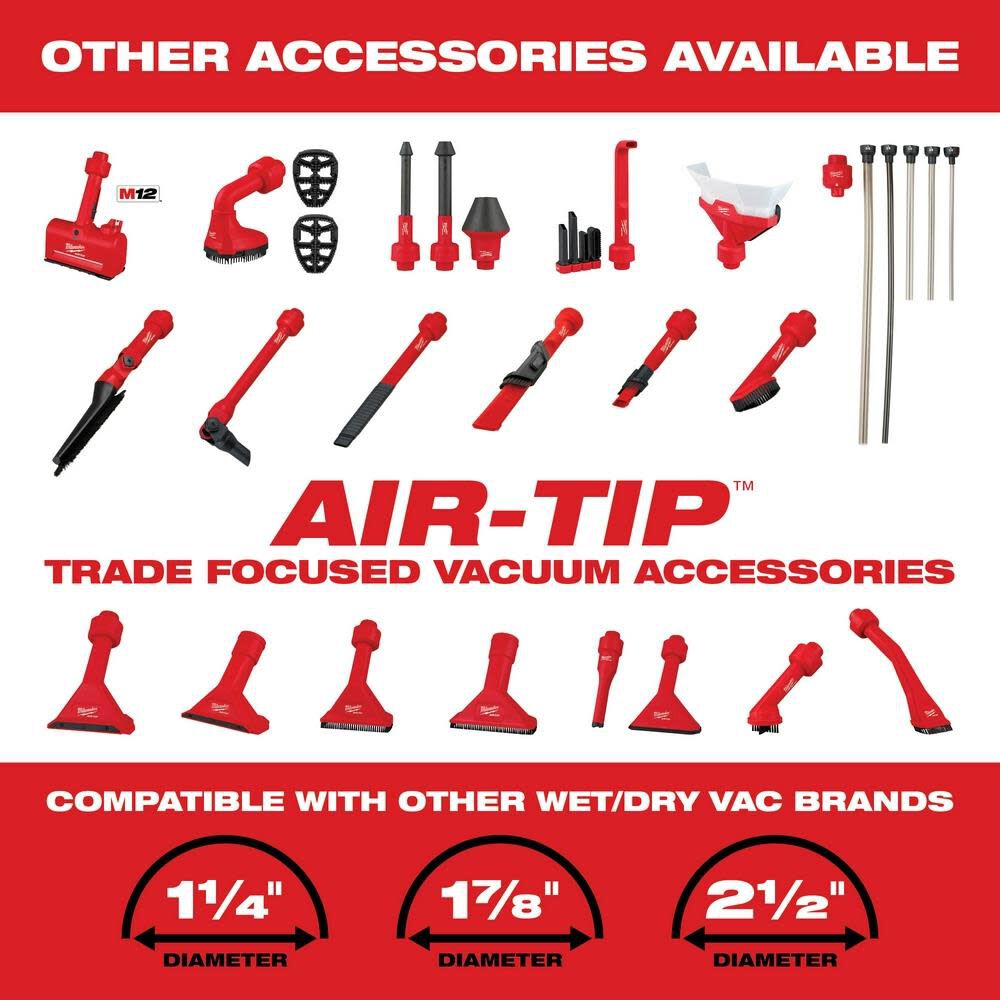 Milwaukee M18 Compact Vacuum 0882-20