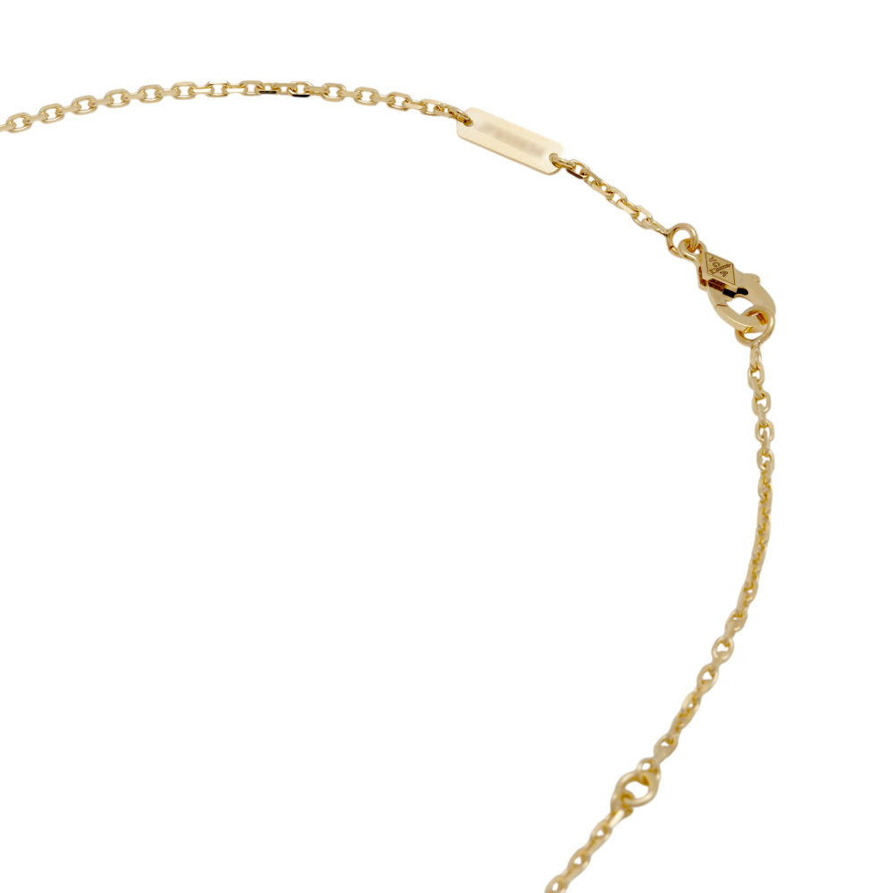 Van Cleef & Arpels Fauna de Papillon Necklace 18K Yellow Gold Diamond VCARP3DP00