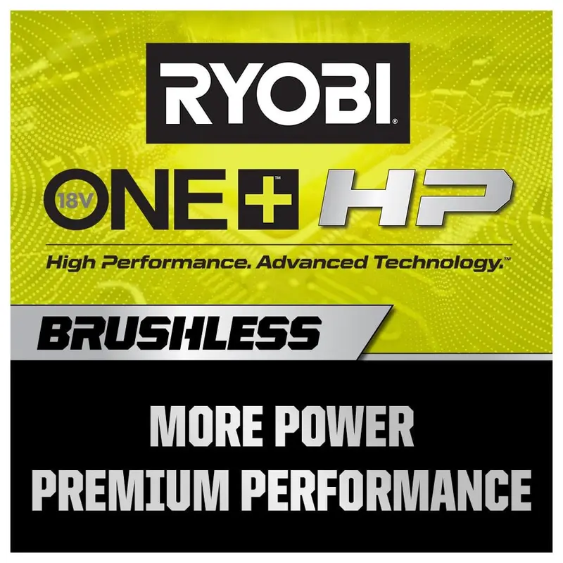 RYOBI ONE+ HP 18V 18-Gauge Brushless Cordless AirStrike Brad Nailer with ONE+ HP 18V Brushless Cordless Jig Saw (Tools Only) P322-PBLJS01B