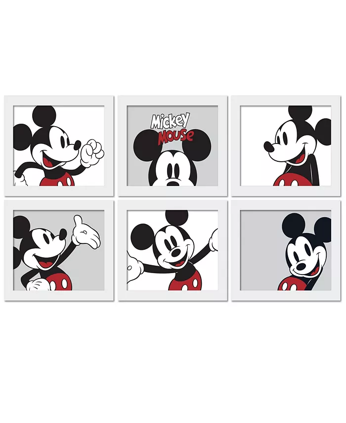 Lambs and Ivy Disney Baby Mickey Mouse Unframed Nursery Child Wall Art