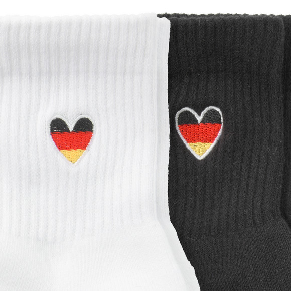 Topolino 2 Paar Kinder Socken im Fußball-Design