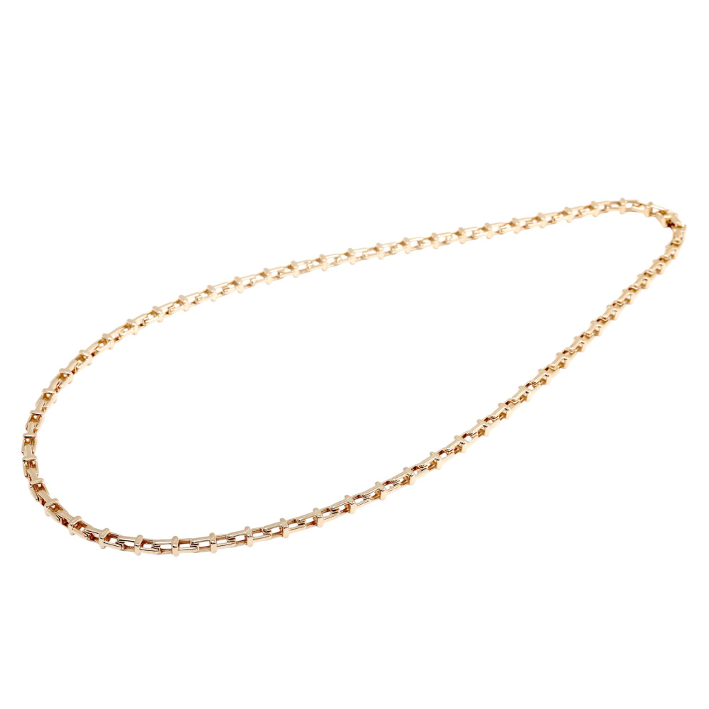 Tiffany & Co. Tiffany T Narrow Necklace 18K Rose Gold