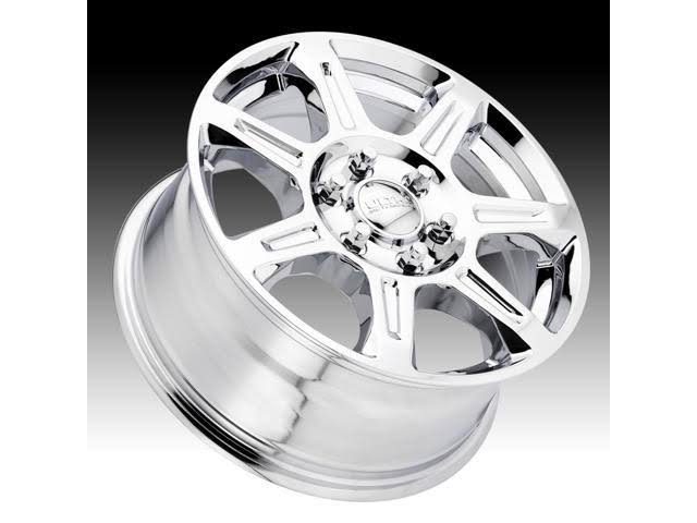 Ultra 450C Toil Van 17x8 5x130 +60mm Chrome Wheel Rim