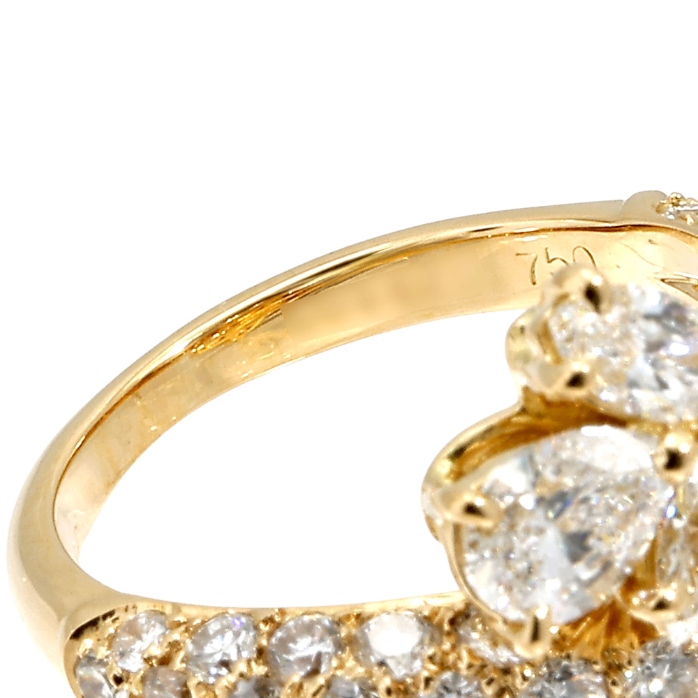 Cartier Primvale Ring 18K Yellow Gold Diamond