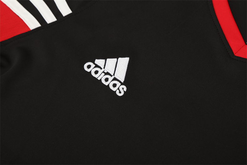 2003/04 AC Milan Retro Short Sleeves Training Jersey - Black 5