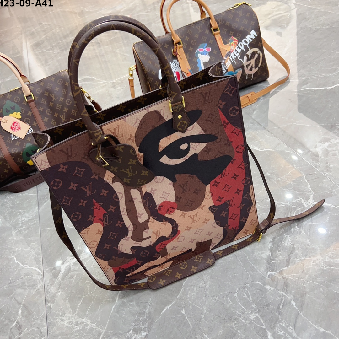 Louis Vuitton Sac Plat Nv Brown 39Cm M46679