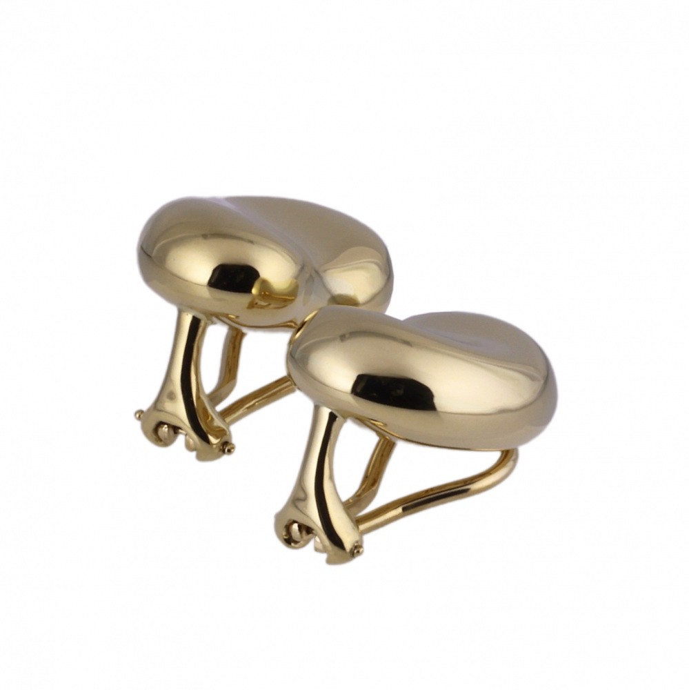 Tiffany & Co. Elsa Peretti Beans Earrings 18K Yellow Gold