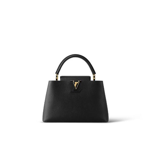 Louis Vuitton Capucines Mm Black