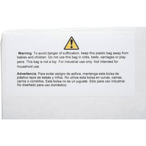 Napco Bag u0026 Film 670261 Heavy Duty Clear Trash Bags 40-45 Gal 1.4 Mil - 100 per Case