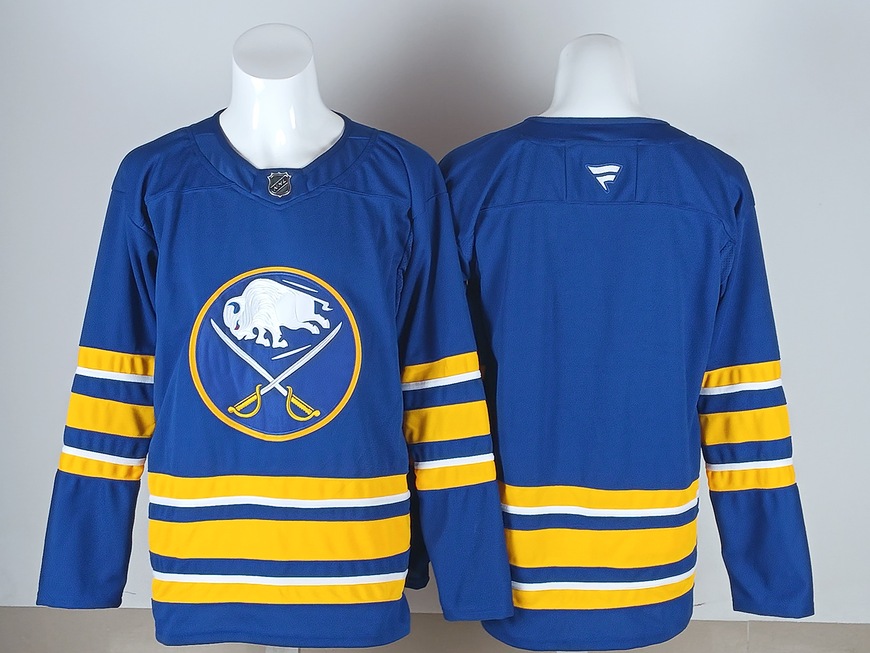 Men's Buffalo Sabres Fanatics Royal Home Premium Blank Jersey