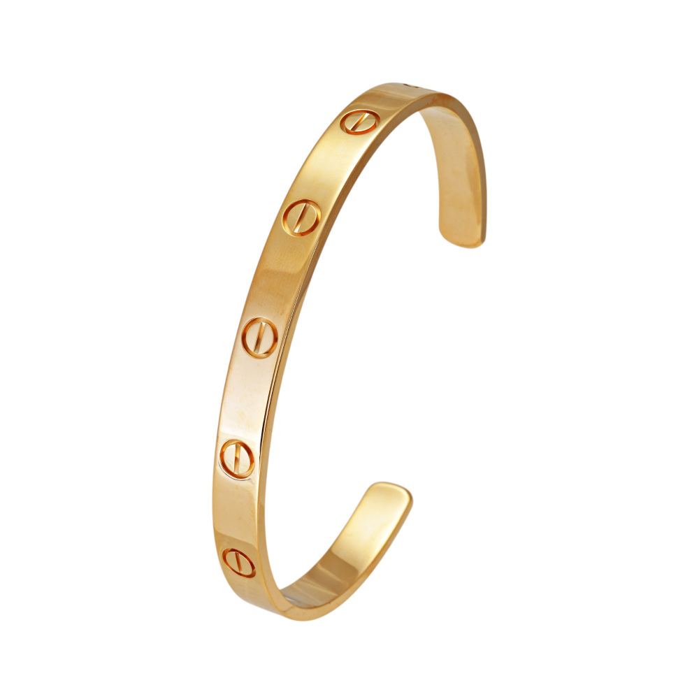 Cartier Love Classic Model Bracelet 18K Yellow Gold B6035500