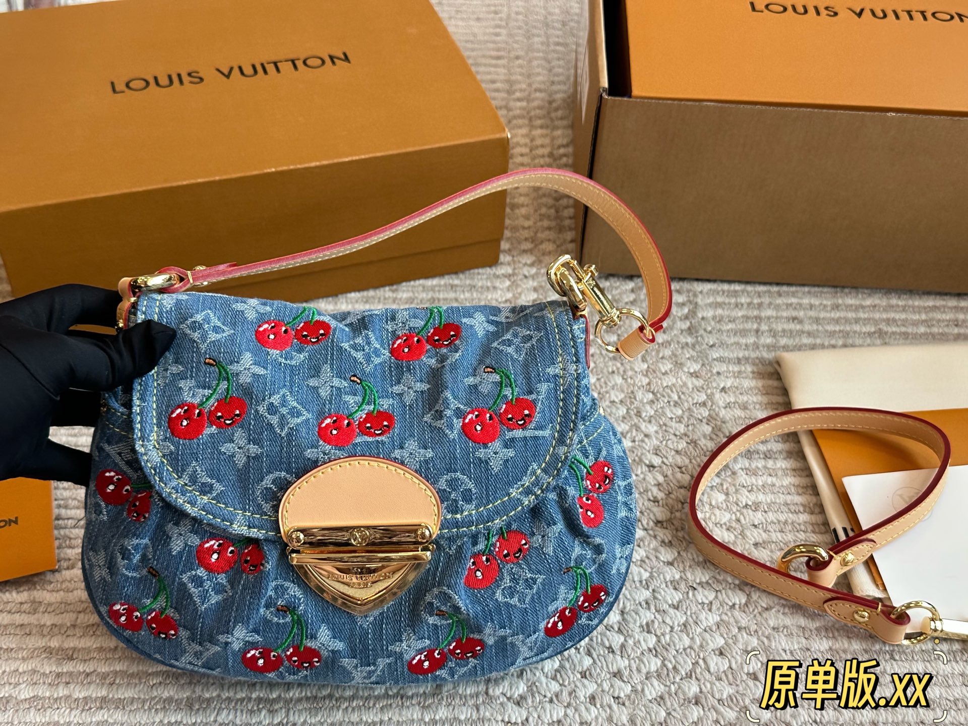 LV Cherry Retro Yuanbao Bag - cnluxepick
