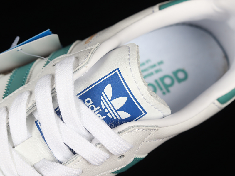 Adidas Samba Vegan Og Shoes Cloud White/Green/Gum EF6552