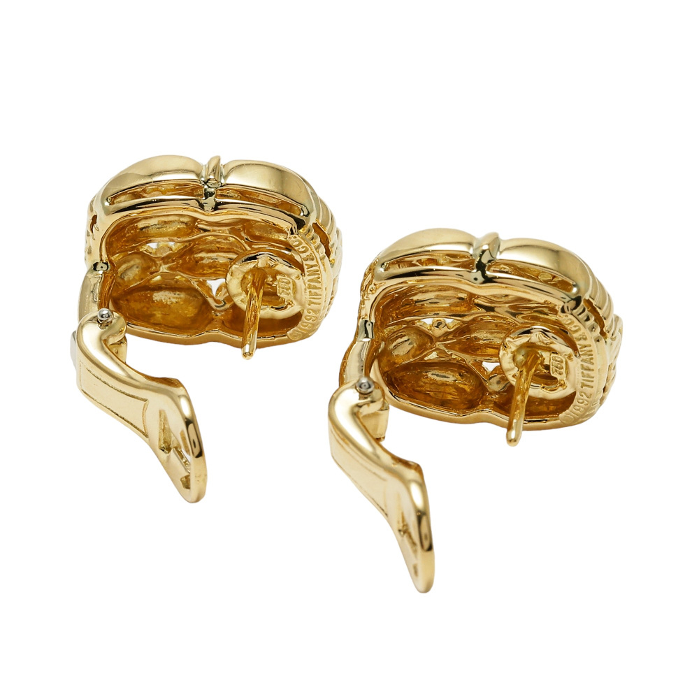 Tiffany & Co. Tiffany K18YG Yellow Gold Earrings