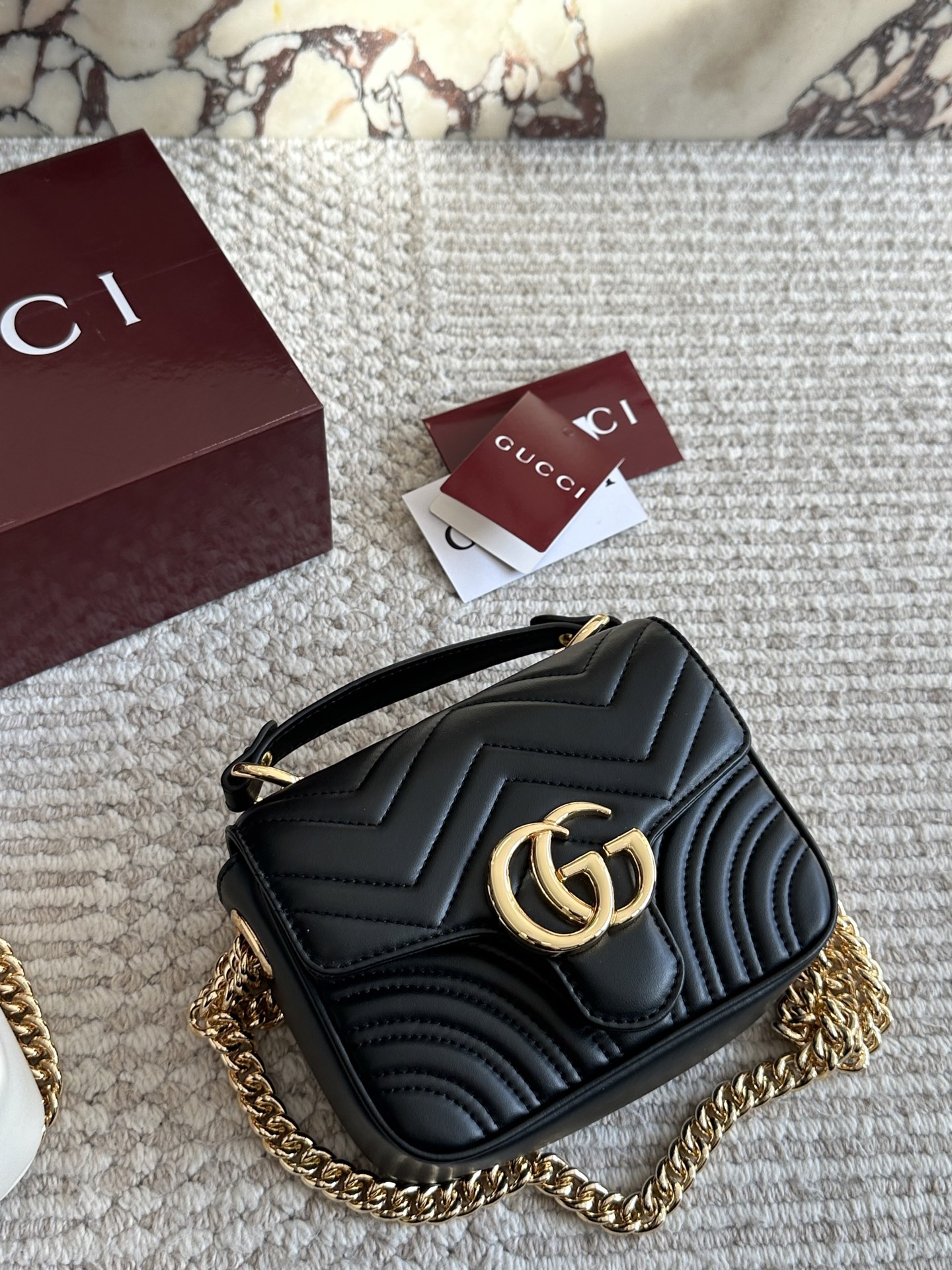 Gucci Marmont Chain Bag - cnluxepick