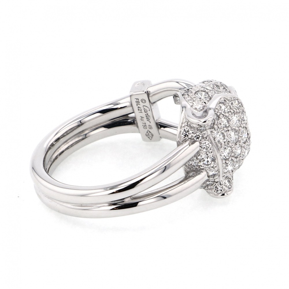 Cartier Panthère Ring 18K White Gold