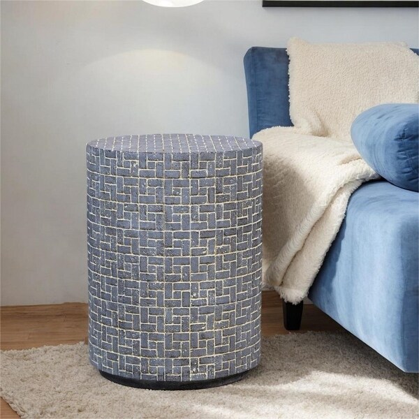 14.3 in. Round Side Table for Living Room,Bedroom