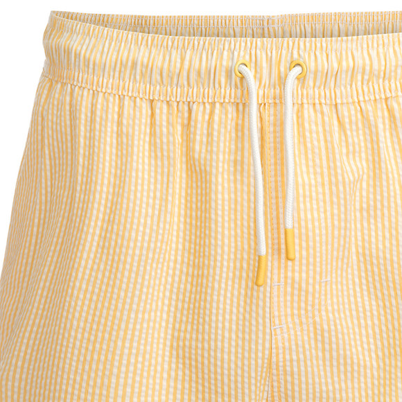 Famy Jungen Badeshorts mit Seersucker-Streifen