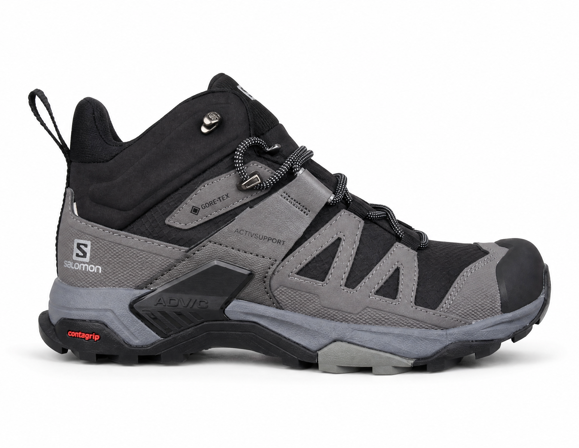 Salomon X ULTRA 4 MID GTX Gray Black L4129340