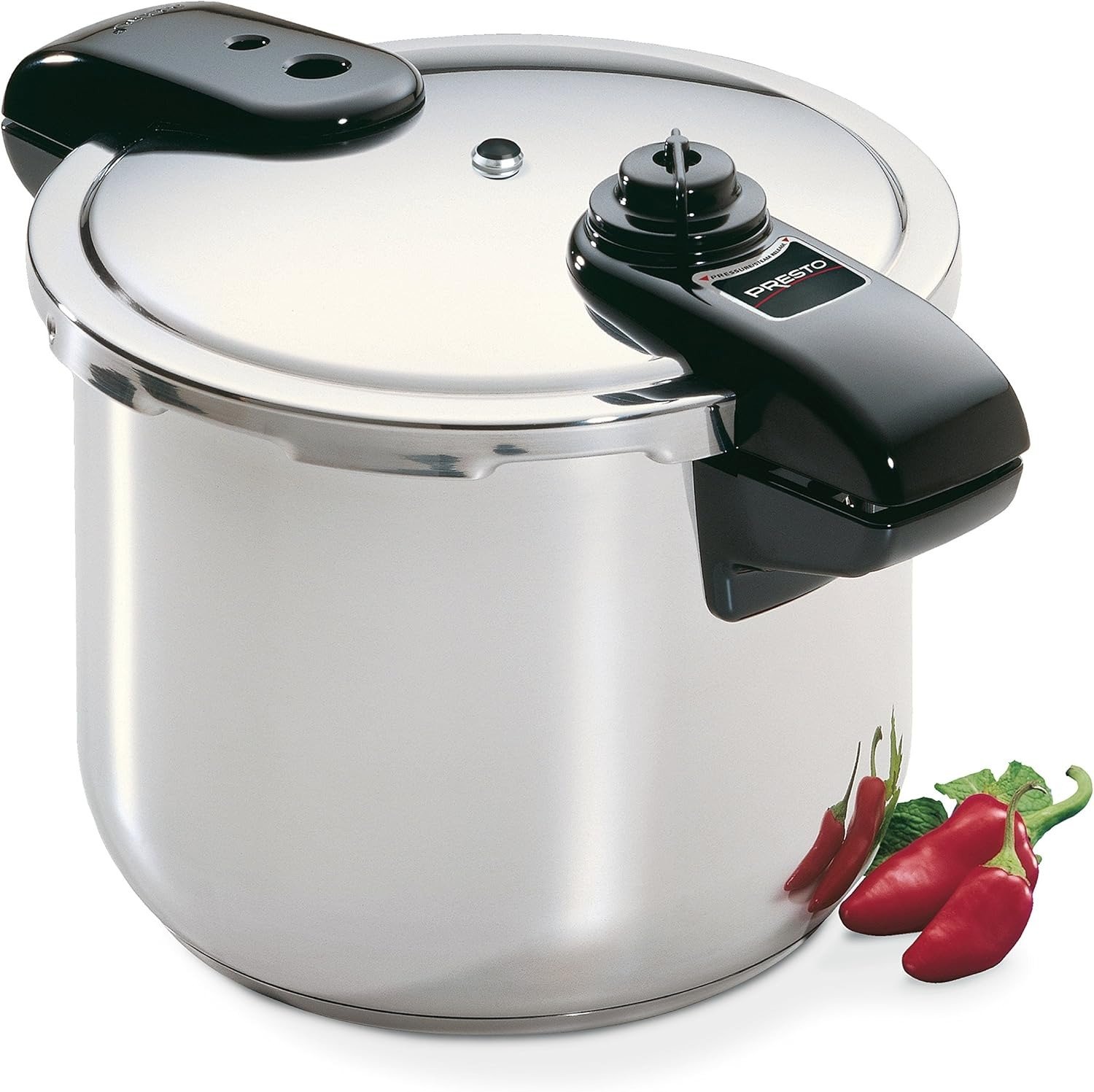 8-Quart Stainless Steel Pressure Cooker