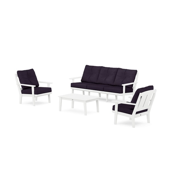 POLYWOOD Mission 4Piece Deep Seating Set with Sofa