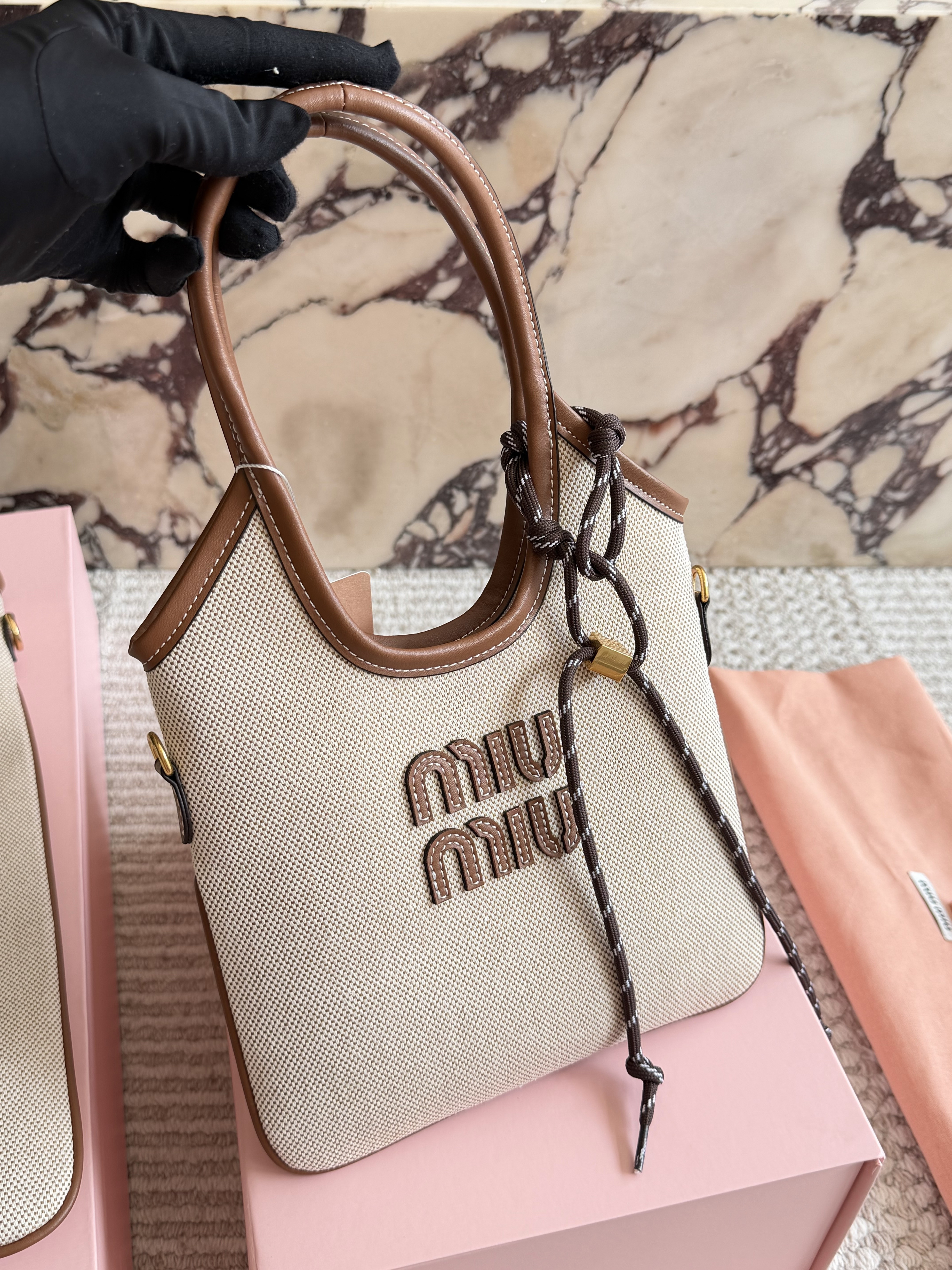 Miumiu Ivy Mini Tote Bag - cnluxepick