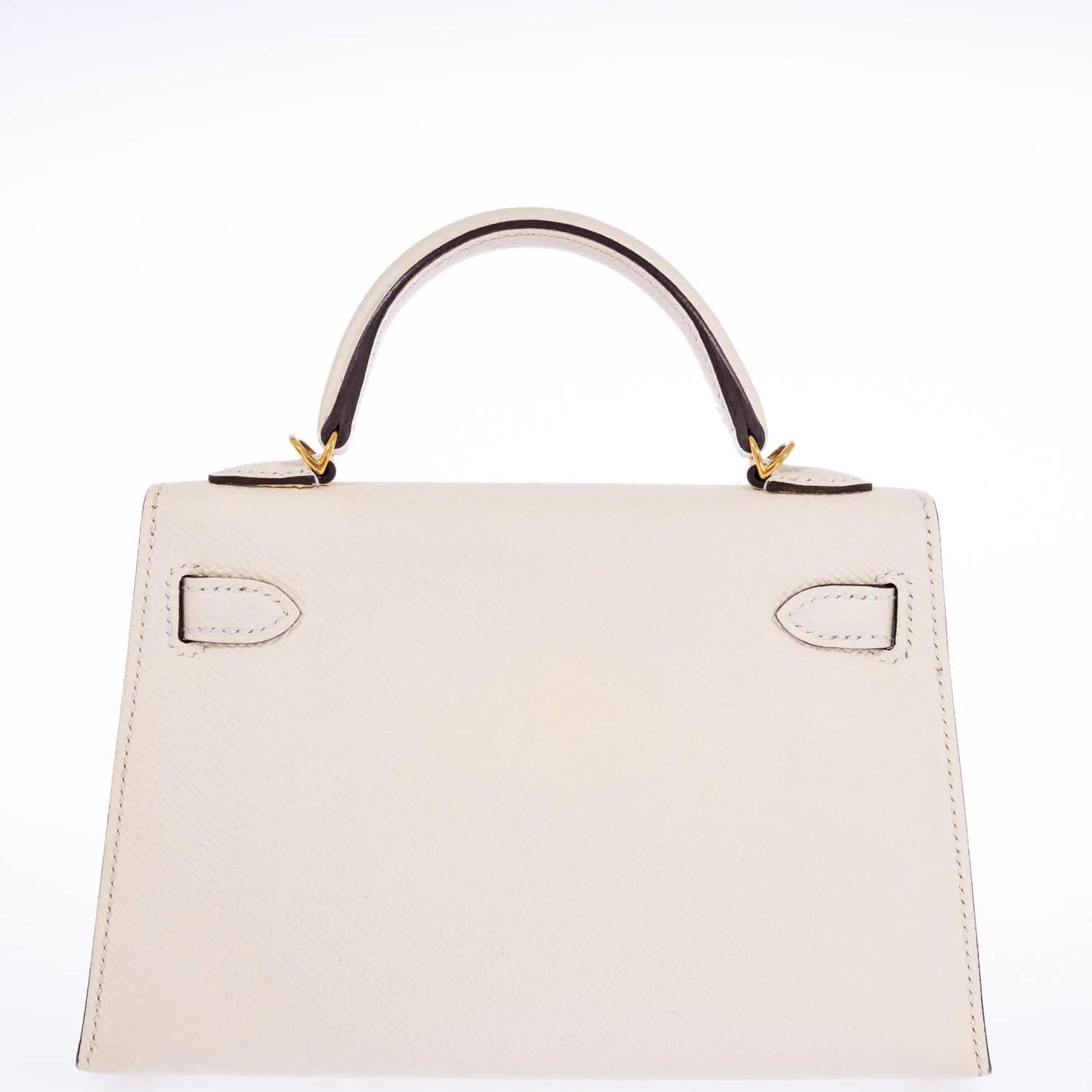 Hermès Mini Kelly 20 II Sellier Nata Epsom Gold Hardware
