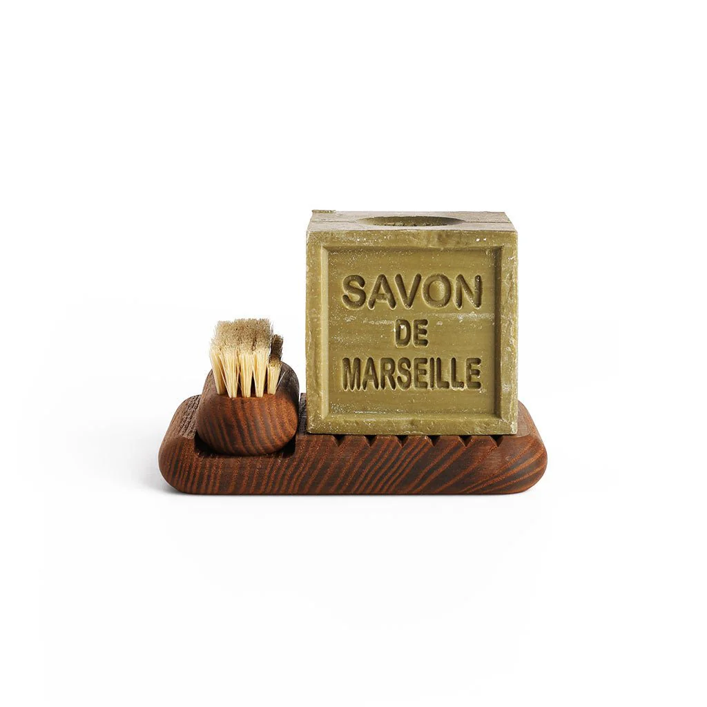 Soap Dish + Nailbrush Gift Set
