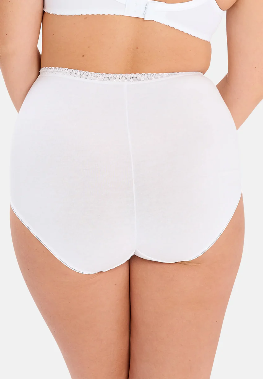 Lot de 2 culottes Classique Coton Blanc