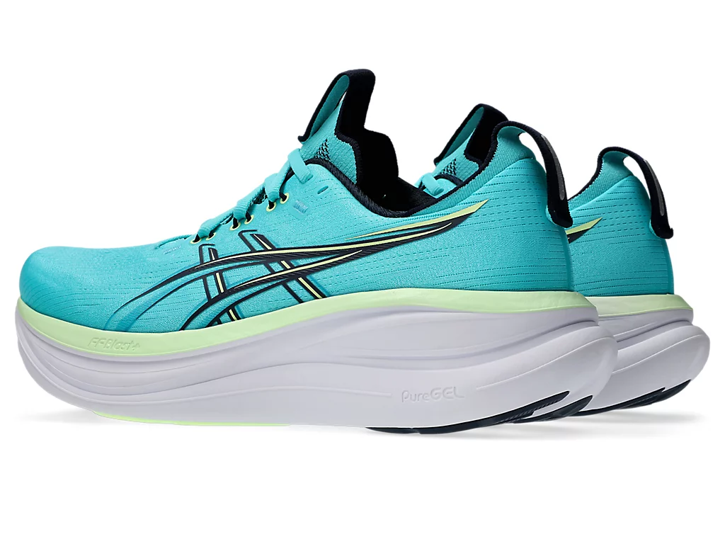 ASICS GEL-NIMBUS 28 Running Shoes ENERGY AQUA/MIDNIGHT 1011C127-403