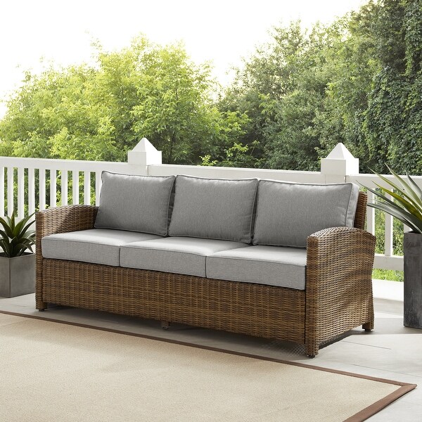 Crosley Bradenton Outdoor Wicker Sofa
