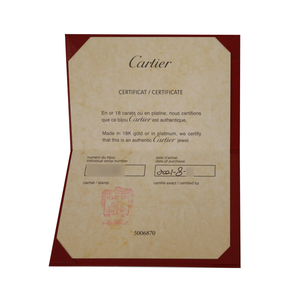 Cartier Gallantry Necklace 18K White Gold Diamond N7424168