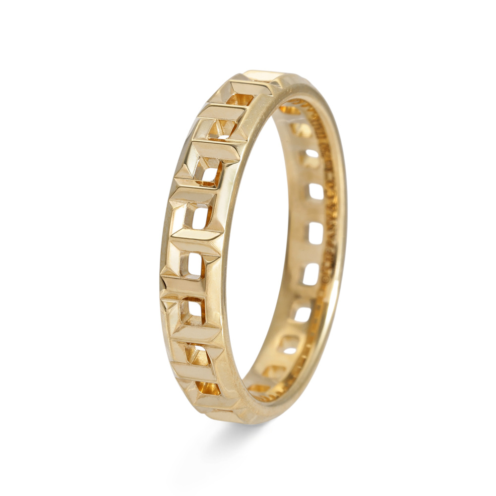 Tiffany & Co. Tiffany T True Narrow Ring 18K Yellow Gold 62507780