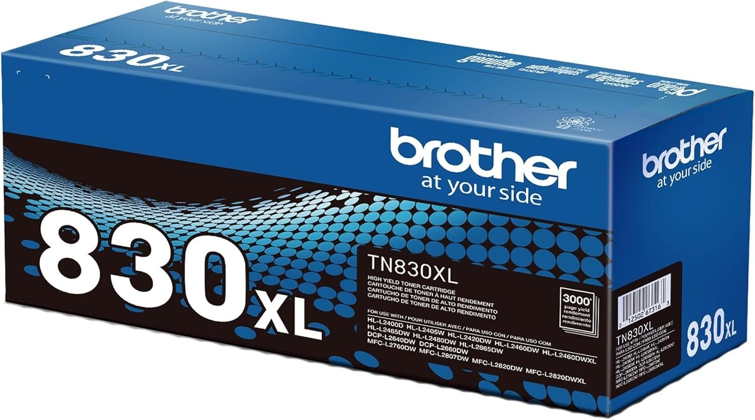 Black High Yield Printer Toner Cartridge – Print up to 3,000 Pages