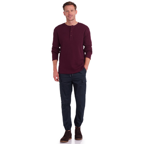 VanVaan Denim Herren Cargohose mit Elastikbund
