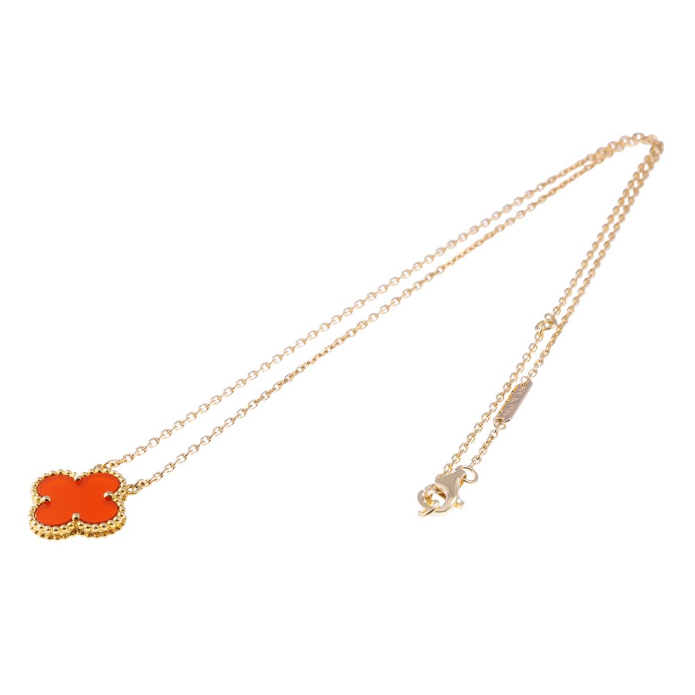 Van Cleef & Arpels Vintage Alhambra Necklace 18K Yellow Gold VCARD38500