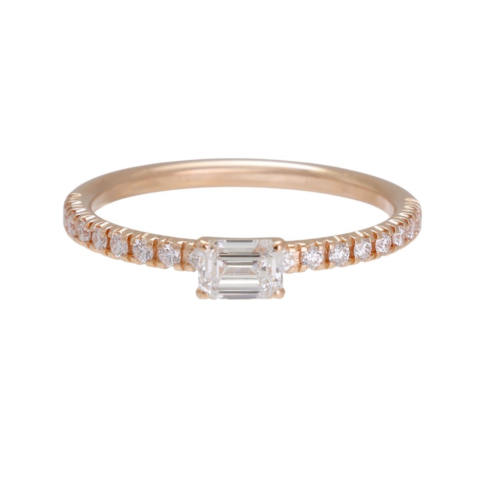 Cartier Ethancel Do Ring 18K Rose Gold B4216700