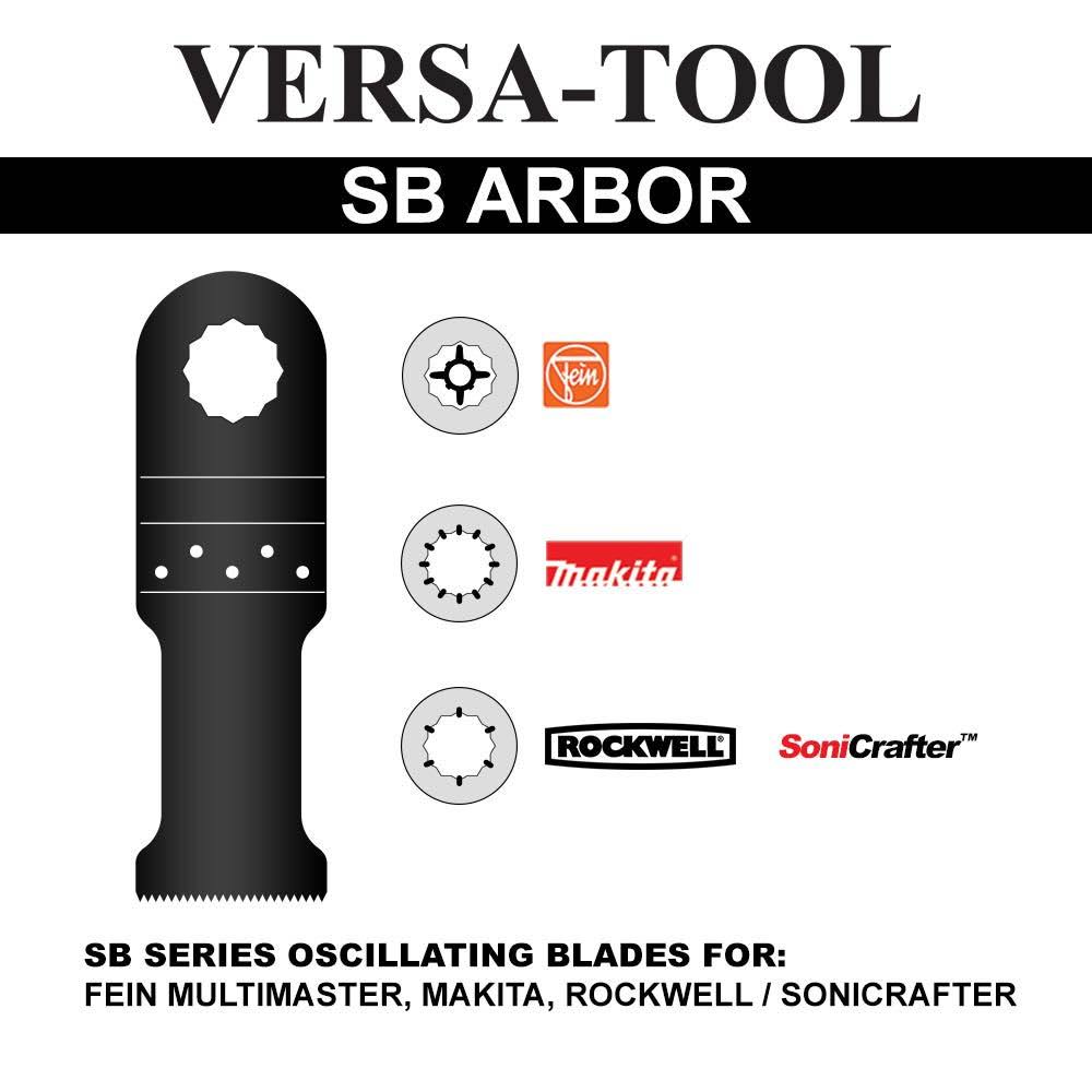 Versa Tool SB25E 30mm Stainless Steel Multi-Tool Saw Blade Fits Fein Multimaster