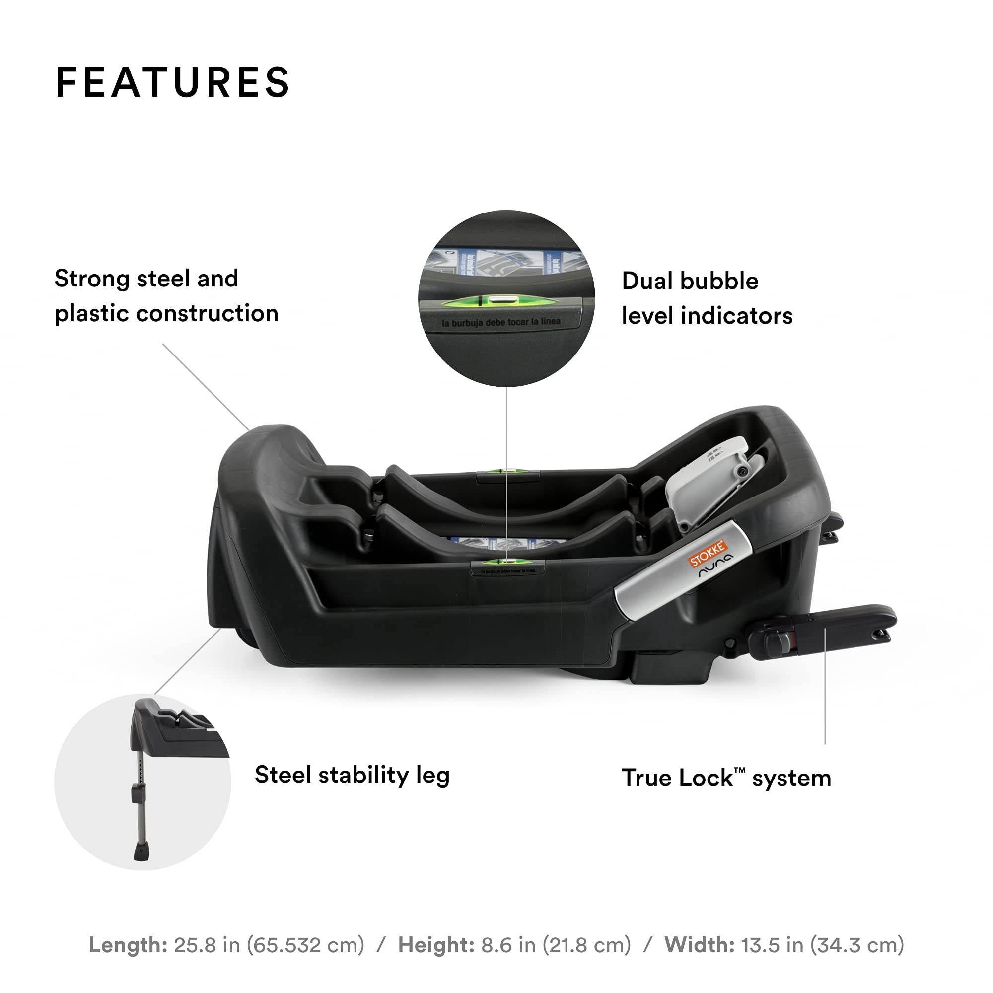 Stokke PIPA Nuna Seat Black