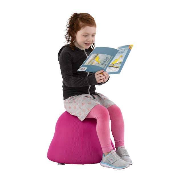 Safco Runtz Ball - Chair - vinyl - black