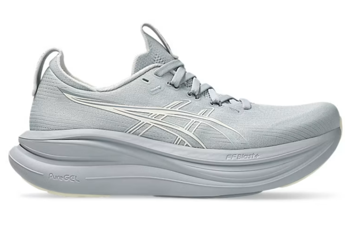 ASICS GEL-NIMBUS 28 Running Shoes Piedmont Grey/Cream 1012B899-021