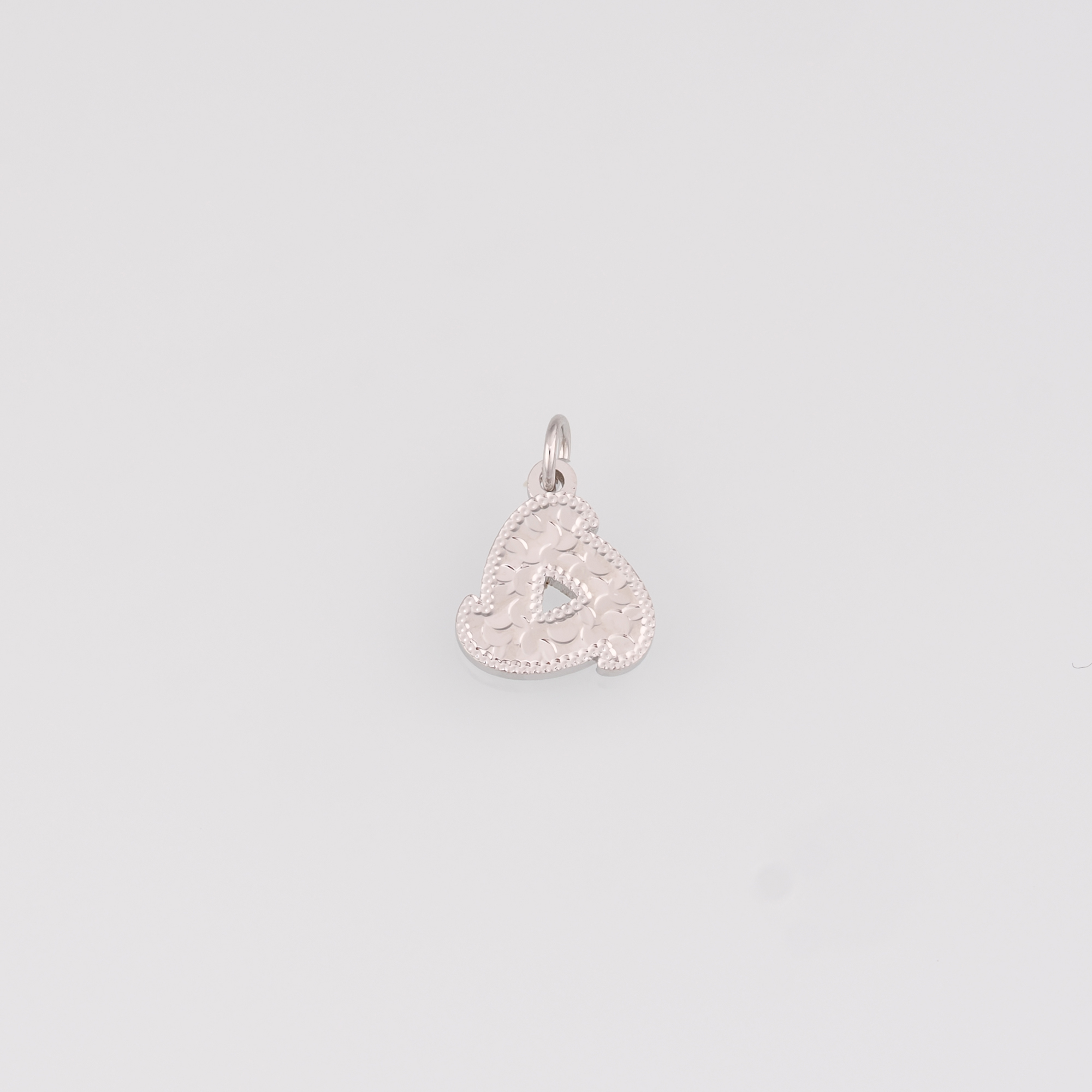 18K Gold Filled Triangle Pendant,Dainty Geometric Charm Earrings Necklace for DIY Jewelry Making Supply