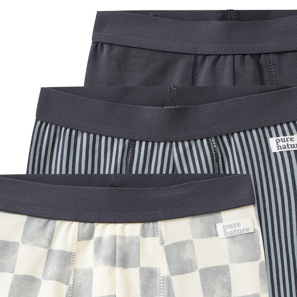 Topolino Pure Collection 3 Jungen Boxer aus Bio-Baumwolle