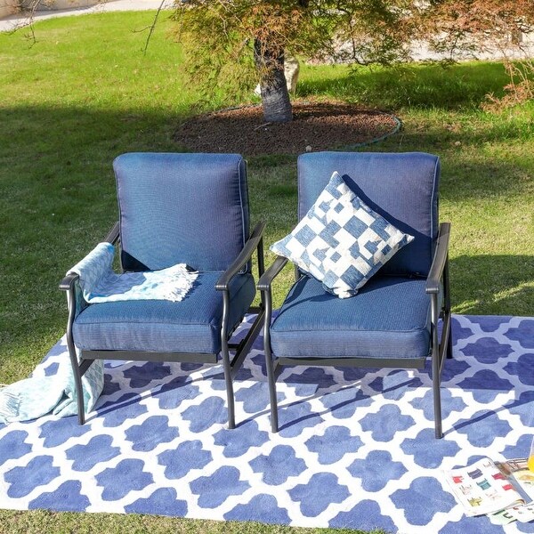PATIO FESTIVAL Rocking Motion Chair (Set of 2)