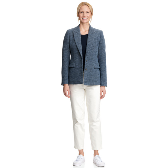 Gina Benotti Damen Blazer in Bouclé-Optik