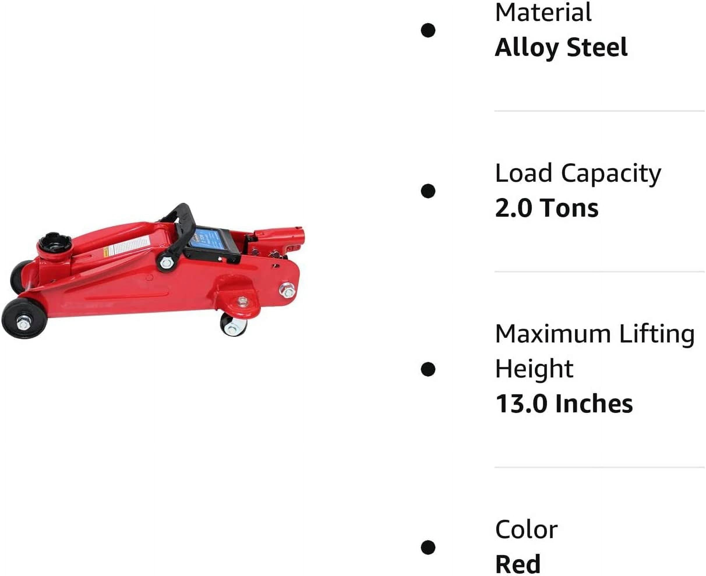 Mountain MTN22007 2 Ton Trolley Jack